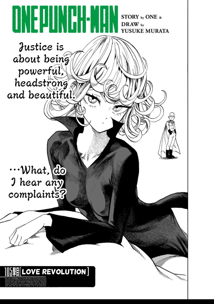 One Punch Man - Chapter 105 image 01